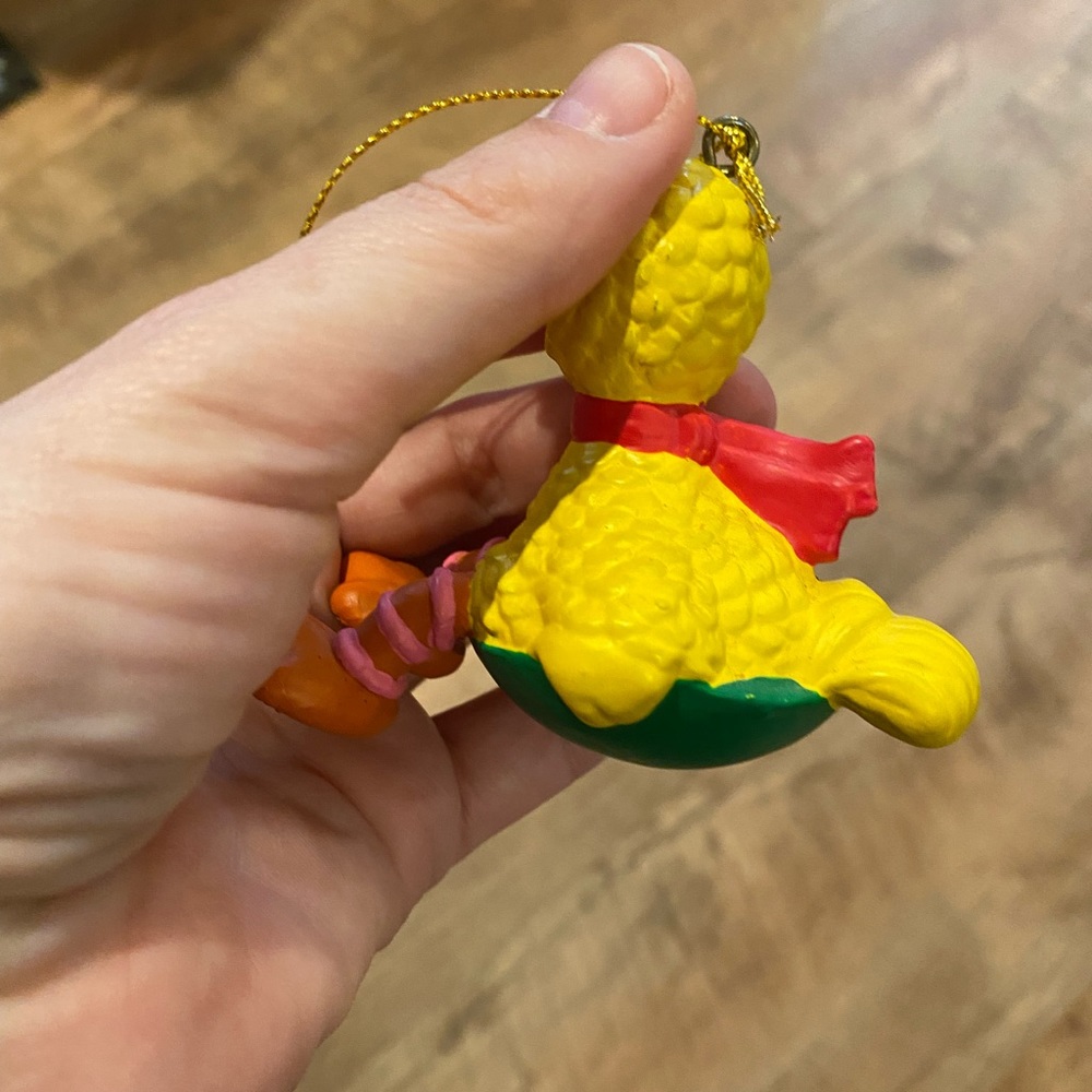 Vintage Big Bird Sesame Street Ornament J.H.P. - Picture 3 of 5